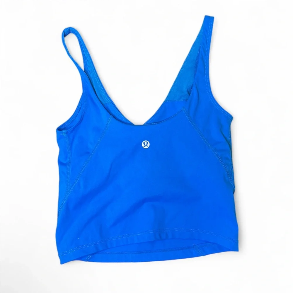 Lululemon Poolside Blue Align Tank Womens size 6 - Picture 3 of 5